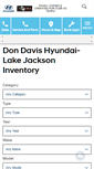 Mobile Screenshot of dondavishyundai.com